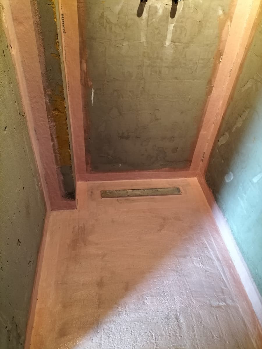 Waterdichting in de doucheruimte